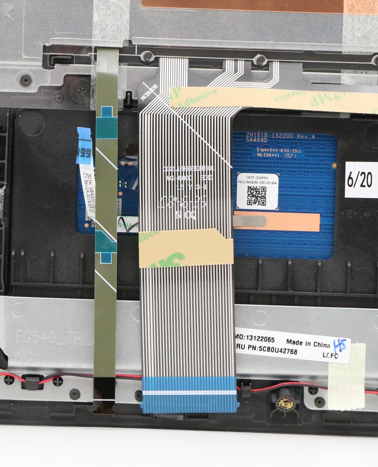Lenovo Fg541 Log Up Assy G_Black Bl,U - 5CB0U42768