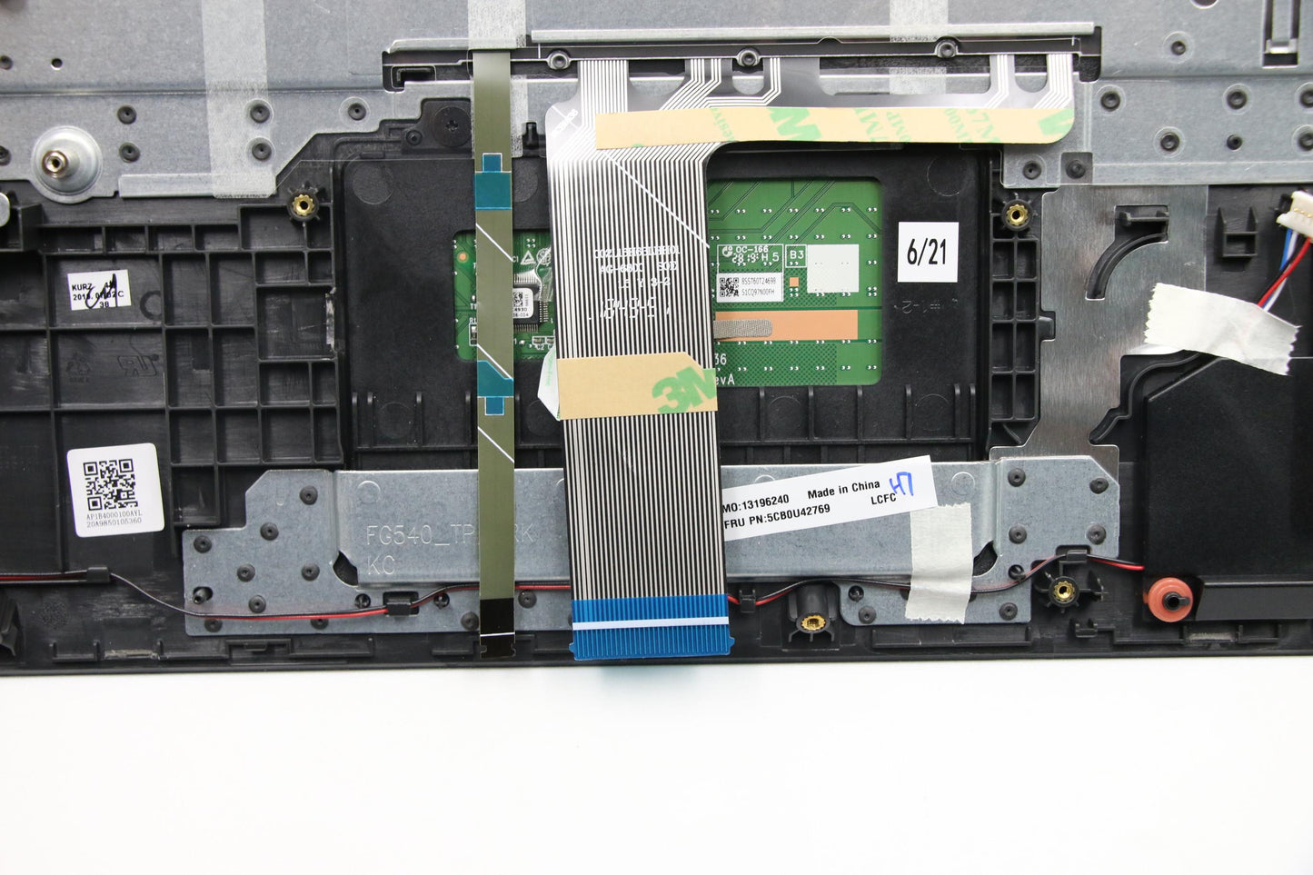 Lenovo Fg541 Log Up Assy G_Black Bl,U - 5CB0U42769