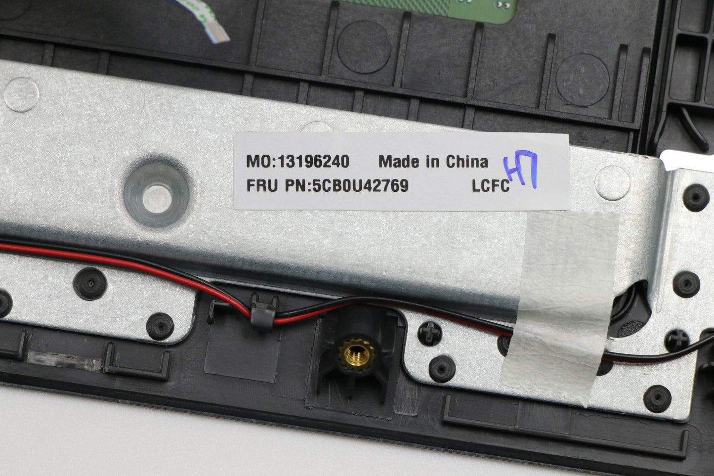 Lenovo Fg541 Log Up Assy G_Black Bl,U - 5CB0U42769