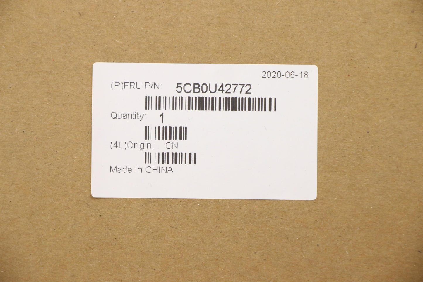 Lenovo Fg541 Log Up Assy G_Black Nbl, - 5CB0U42772