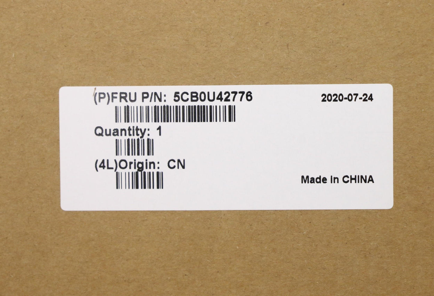 Lenovo Fg541 Log Up Assy G_Black Nbl, - 5CB0U42776