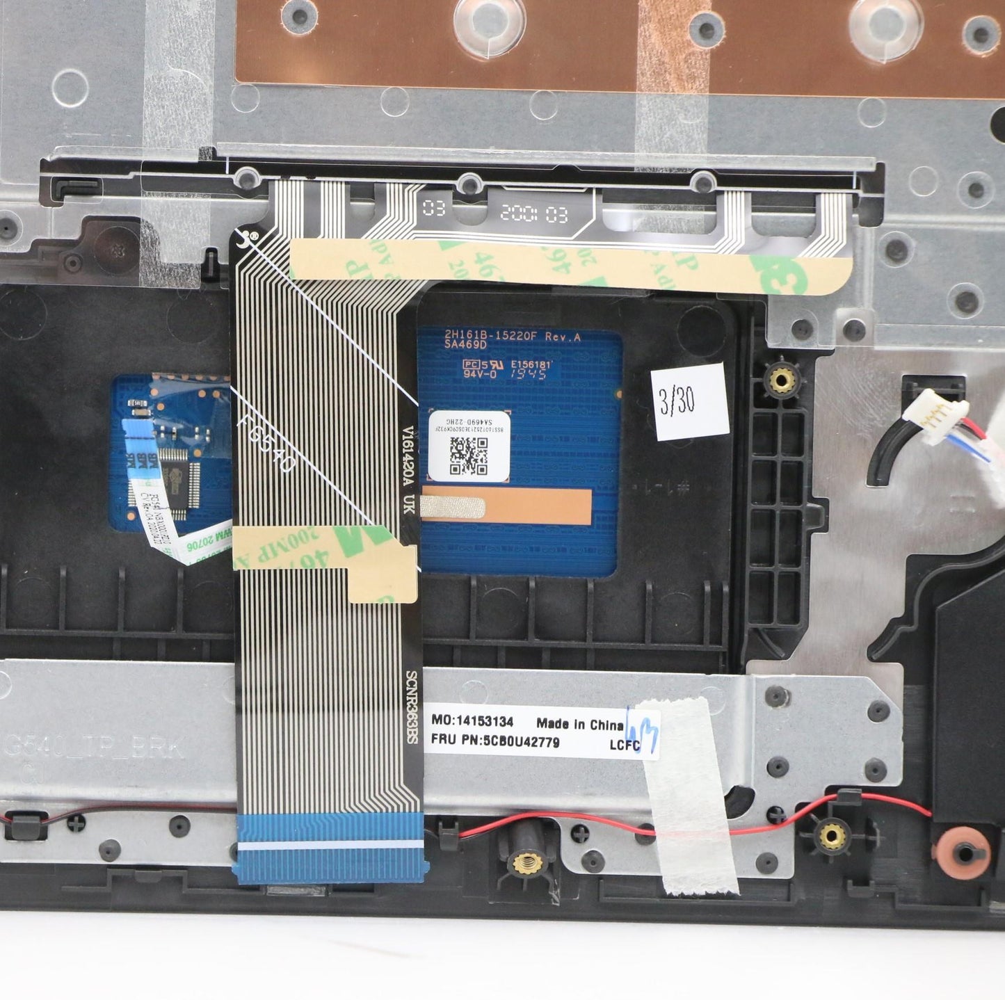 Lenovo Fg541 Log Up Assy G_Black Nbl, - 5CB0U42779