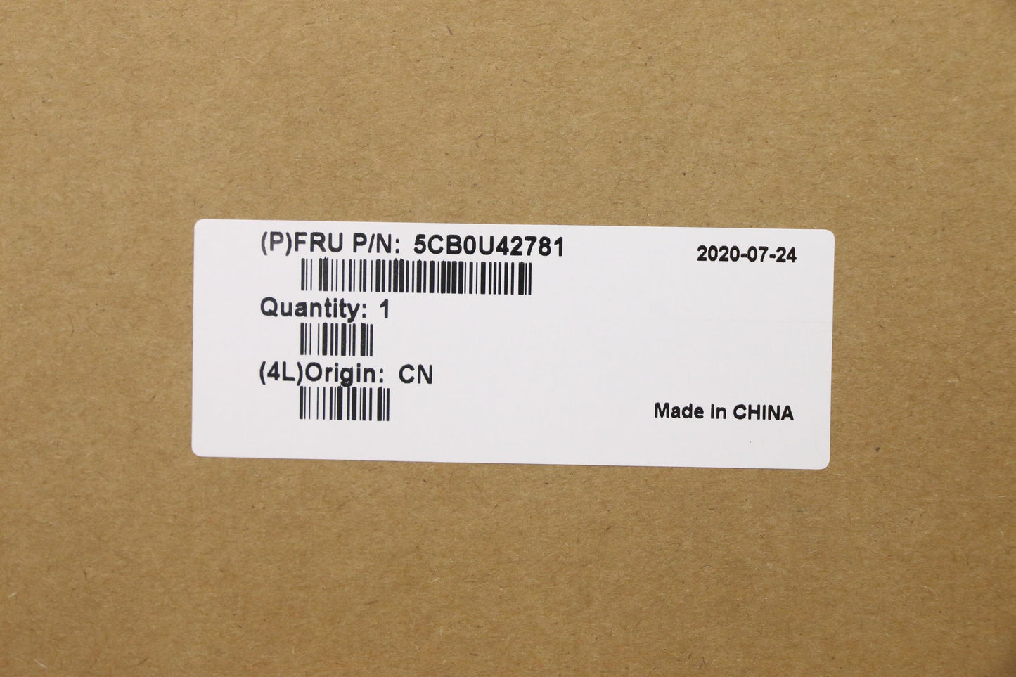 Lenovo Fg541 Log Up Assy G_Black Nbl, - 5CB0U42781