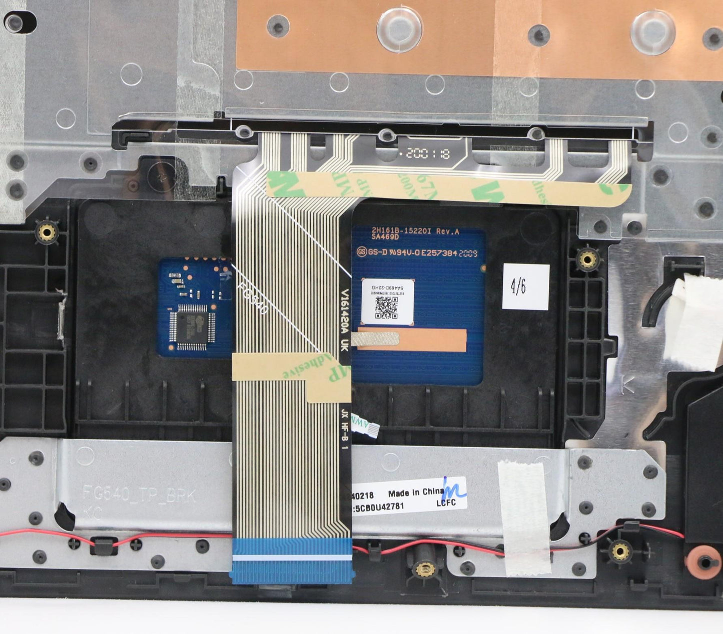 Lenovo Fg541 Log Up Assy G_Black Nbl, - 5CB0U42781