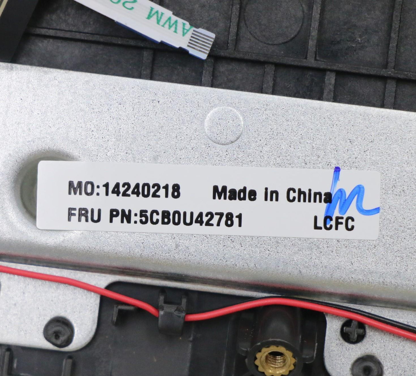 Lenovo Fg541 Log Up Assy G_Black Nbl, - 5CB0U42781
