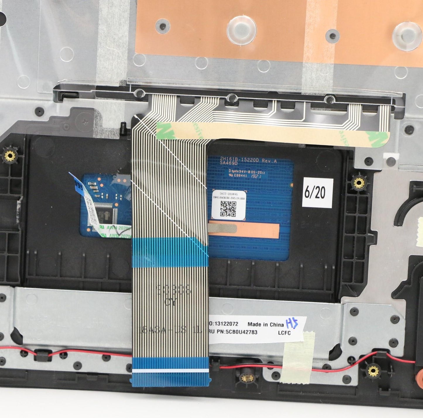 Lenovo Fg541 Log Up Assy G_Black Nbl, - 5CB0U42783