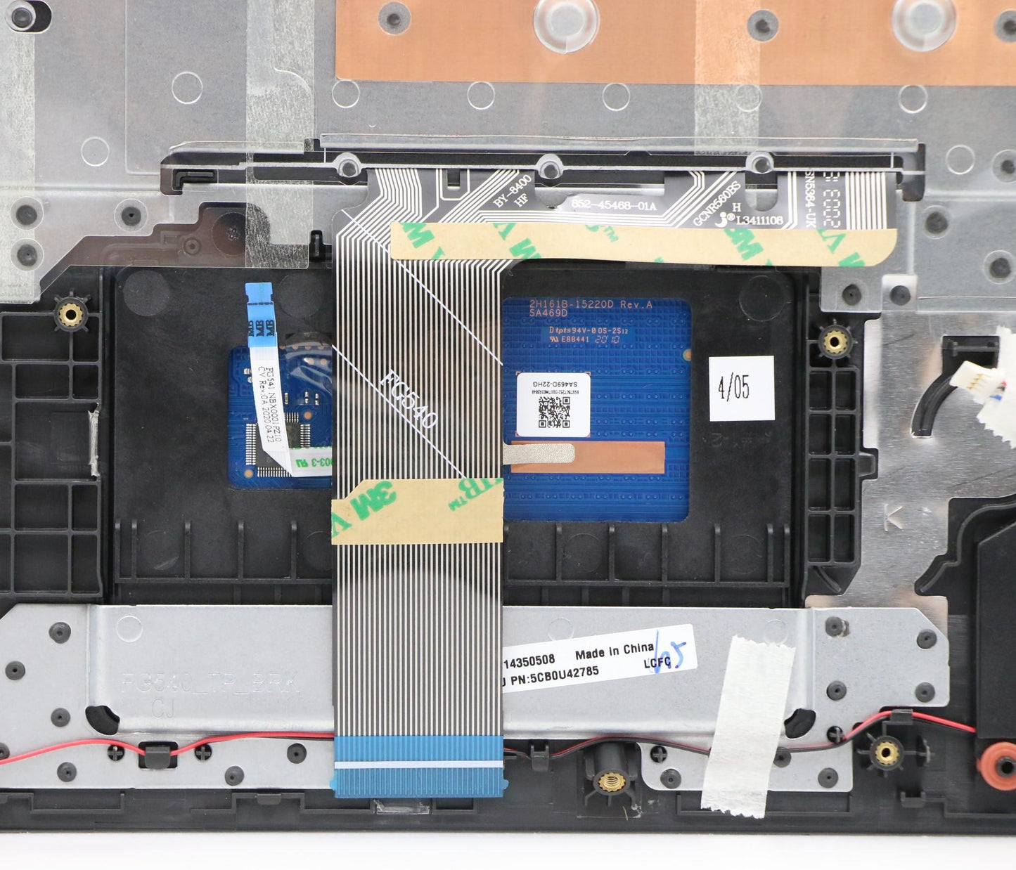 Lenovo Fg541 Log Up Assy G_Black Nbl, - 5CB0U42785
