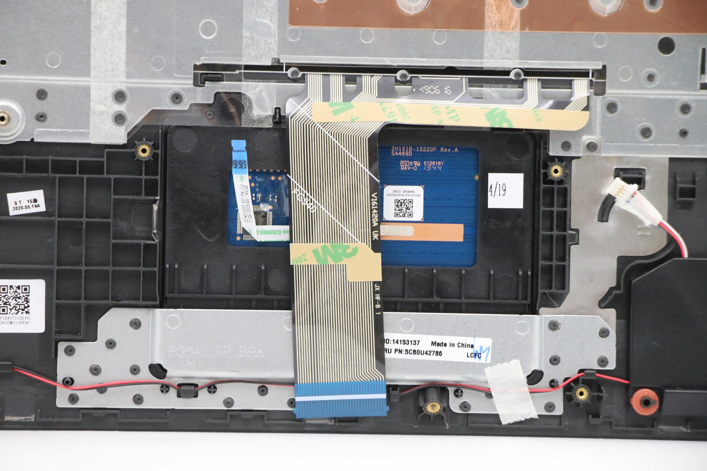 Lenovo Fg541 Log Up Assy G_Black Nbl, - 5CB0U42786