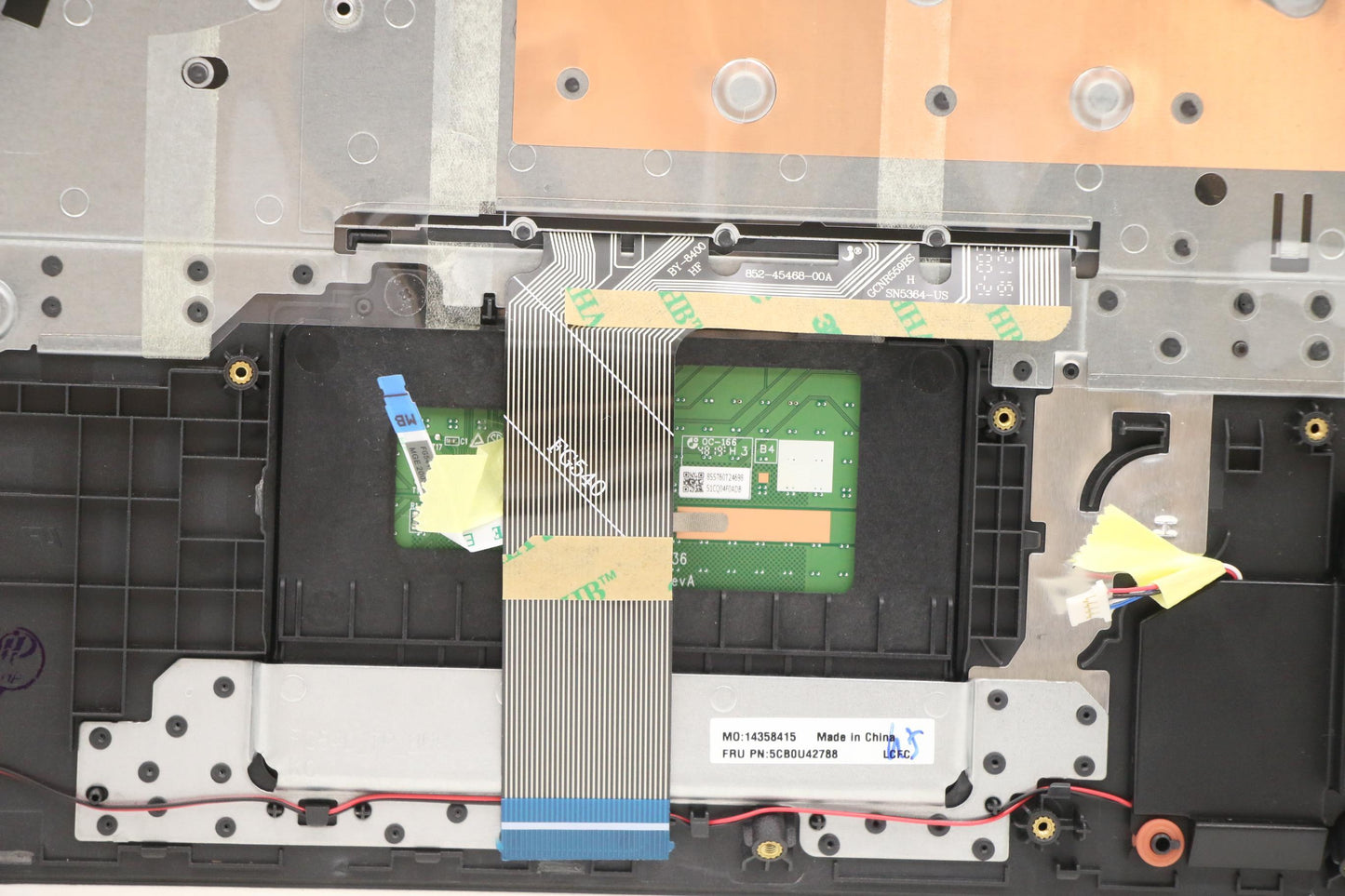 Lenovo Fg541 Log Up Assy G_Black Nbl, - 5CB0U42788