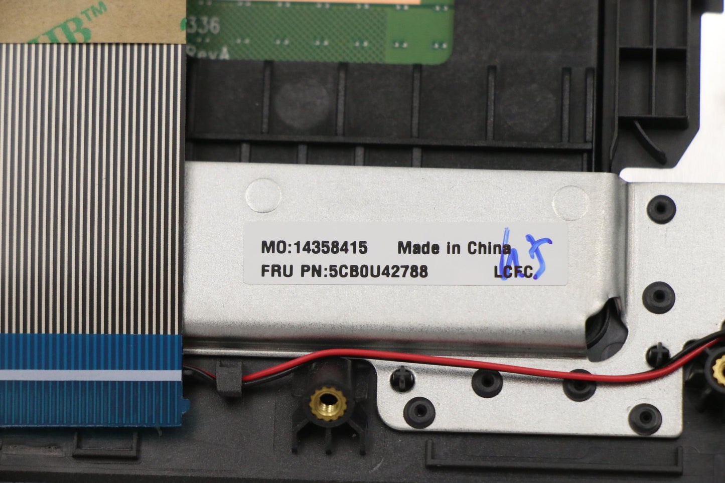 Lenovo Fg541 Log Up Assy G_Black Nbl, - 5CB0U42788