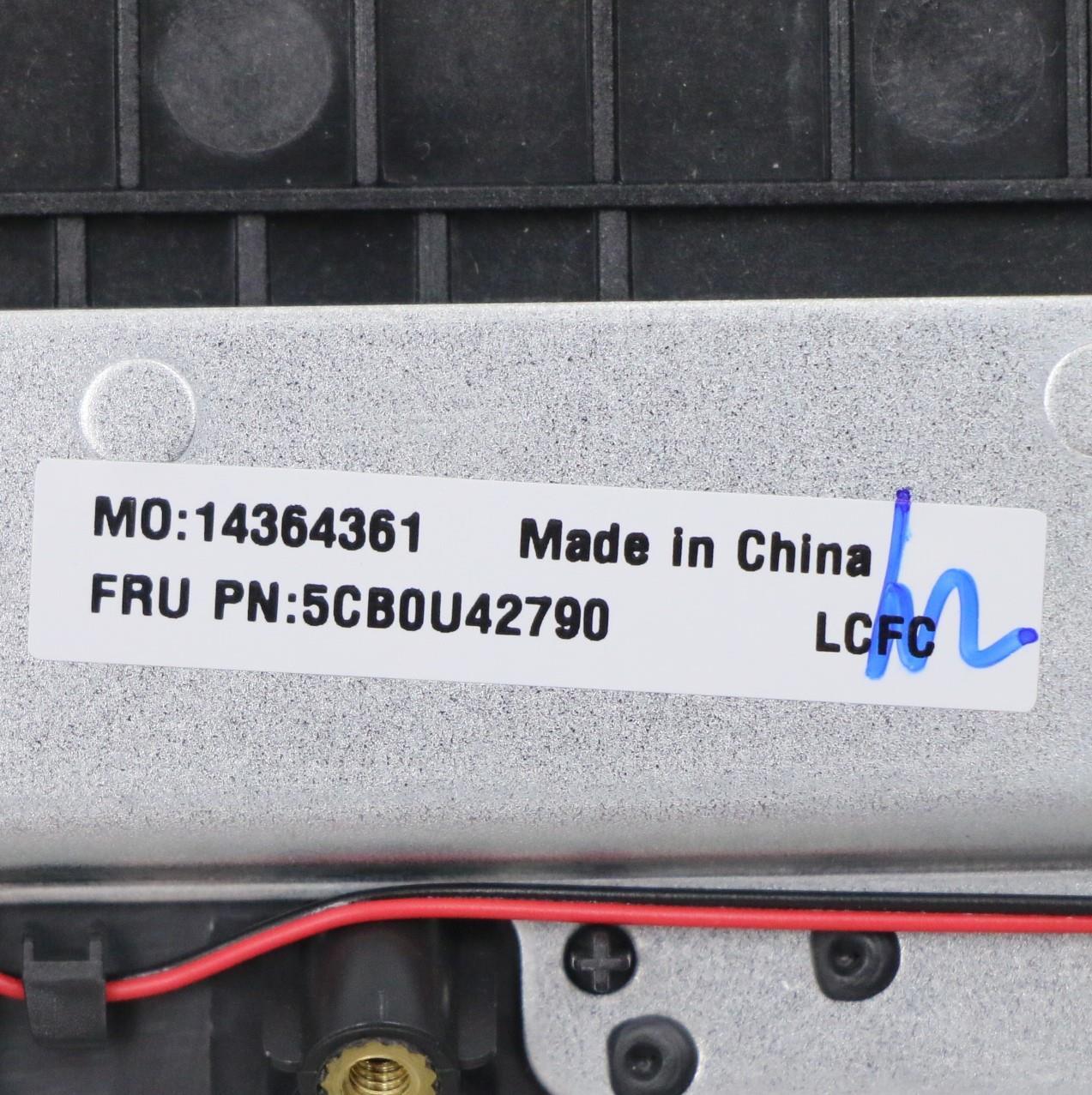 Lenovo Fg541 Log Up Assy G_Black Nbl, - 5CB0U42790