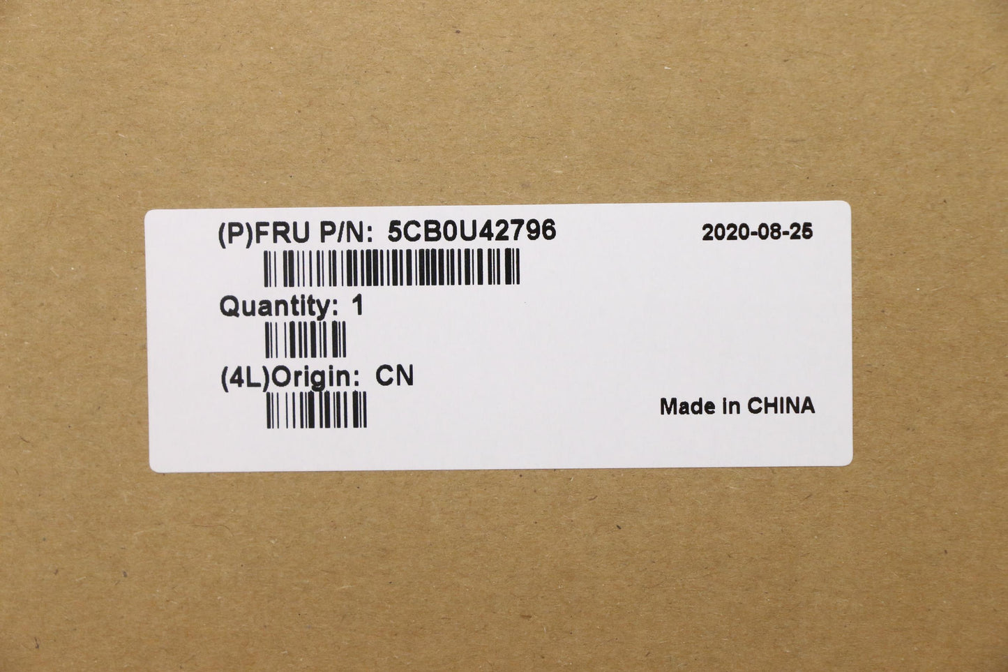 Lenovo Fg541 Log Up Assy G_Black Nbl, - 5CB0U42796