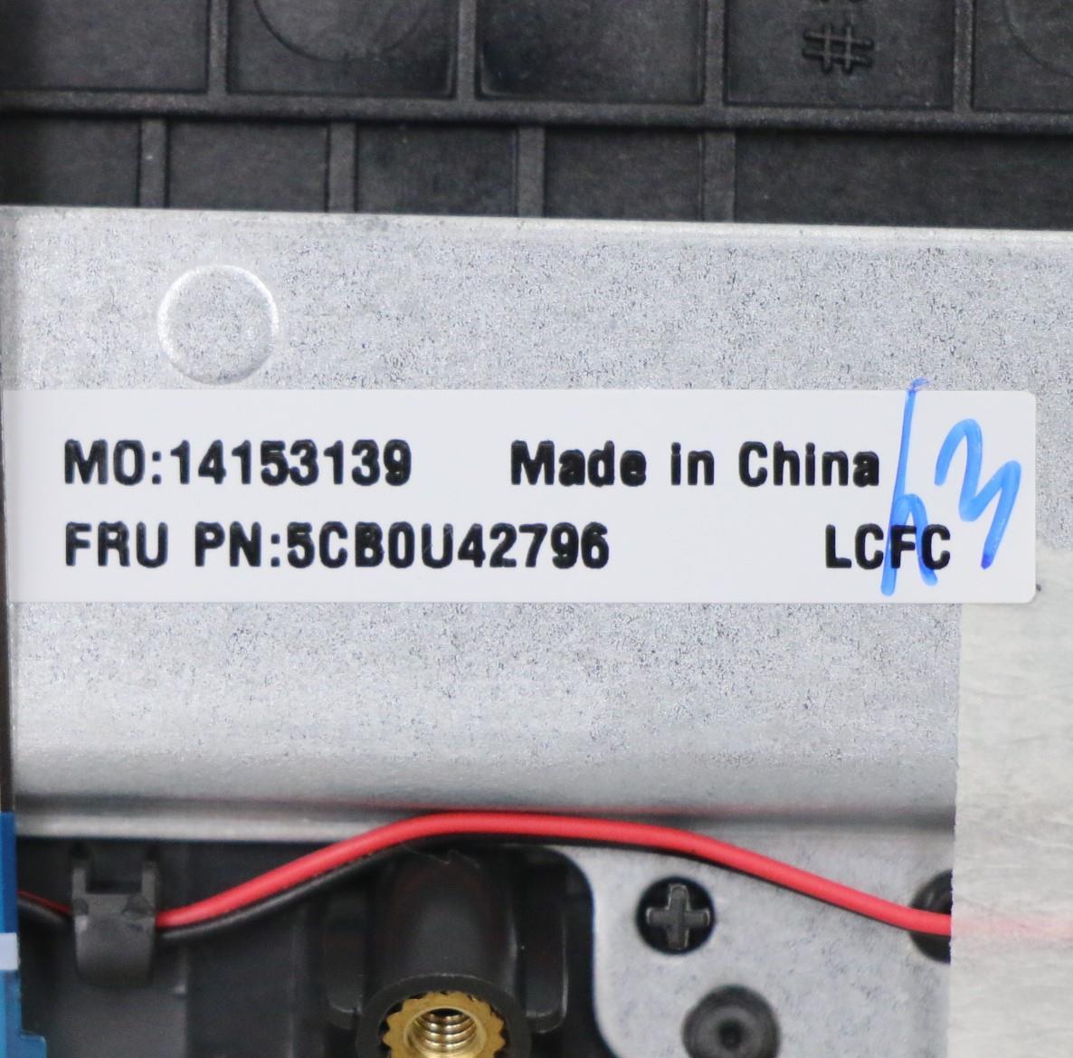 Lenovo Fg541 Log Up Assy G_Black Nbl, - 5CB0U42796