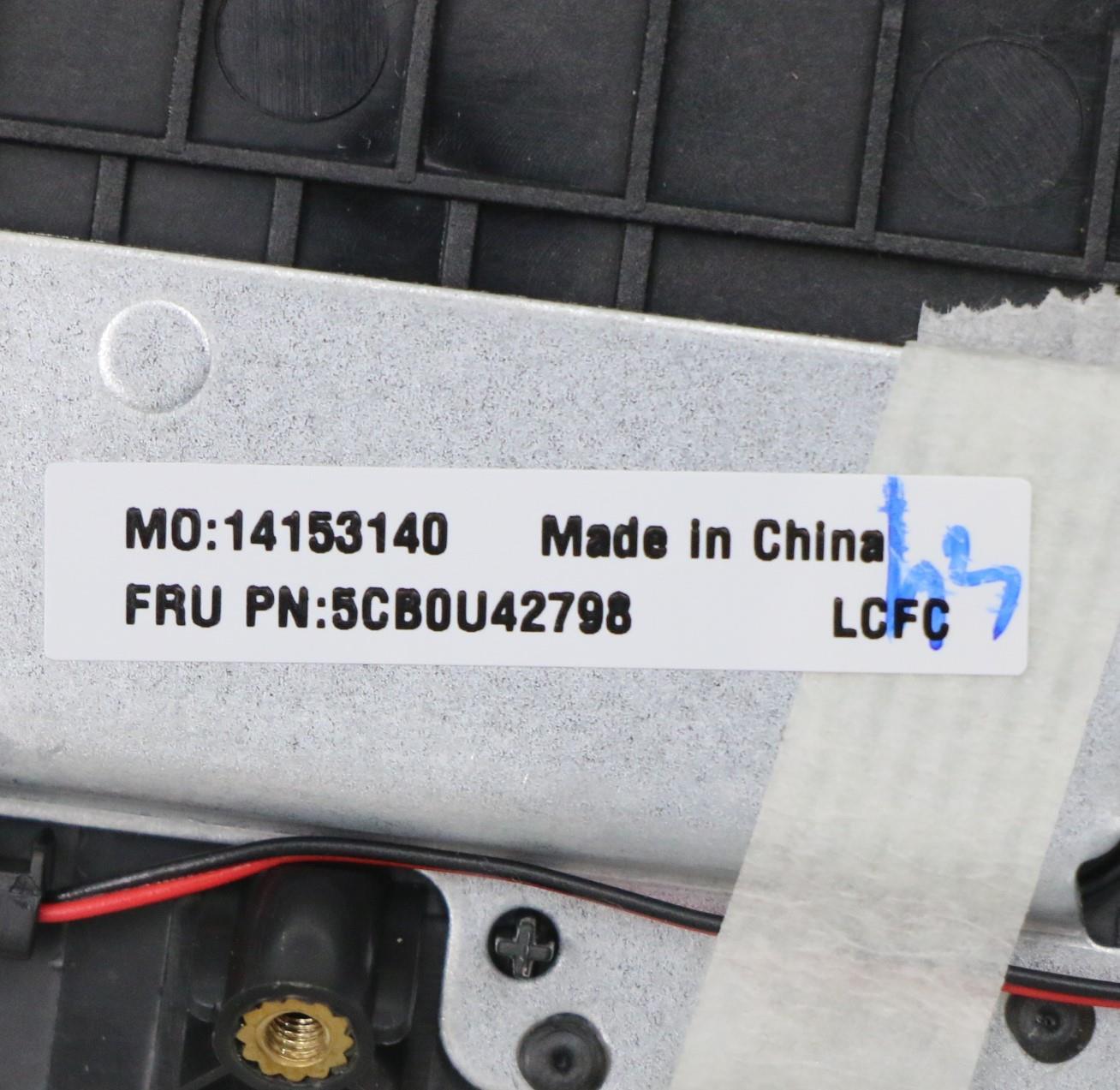 Lenovo Fg541 Log Up Assy G_Black Nbl, - 5CB0U42798