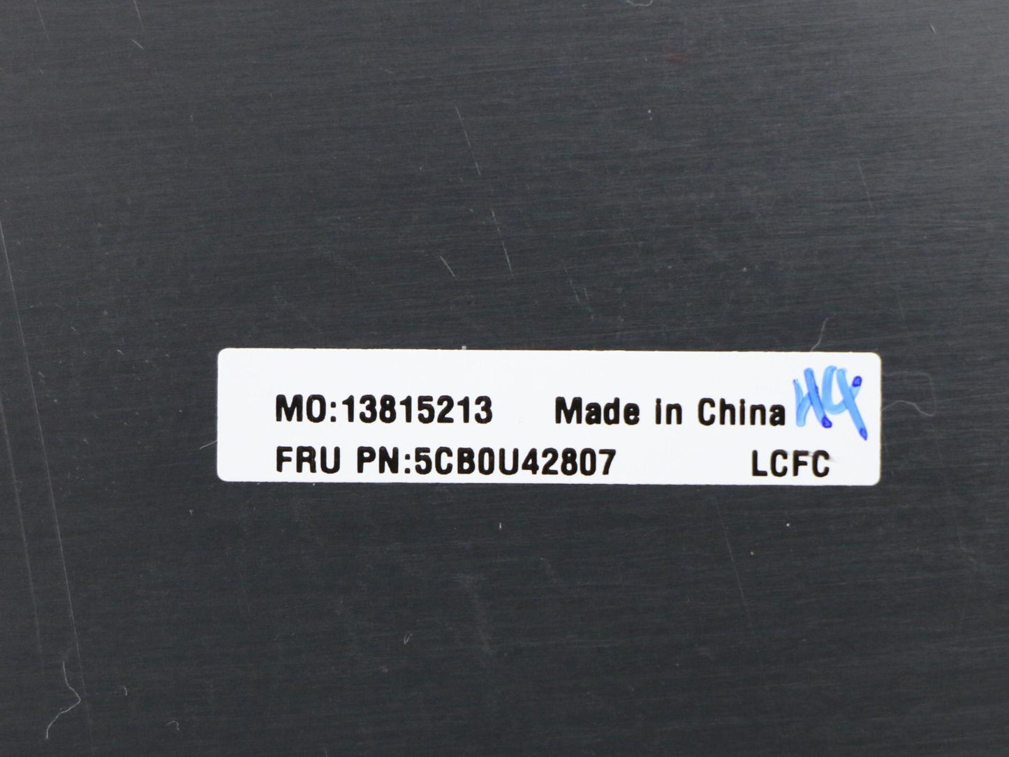 Lenovo LCD Cover, L 81LL G_BLACK - 5CB0U42807