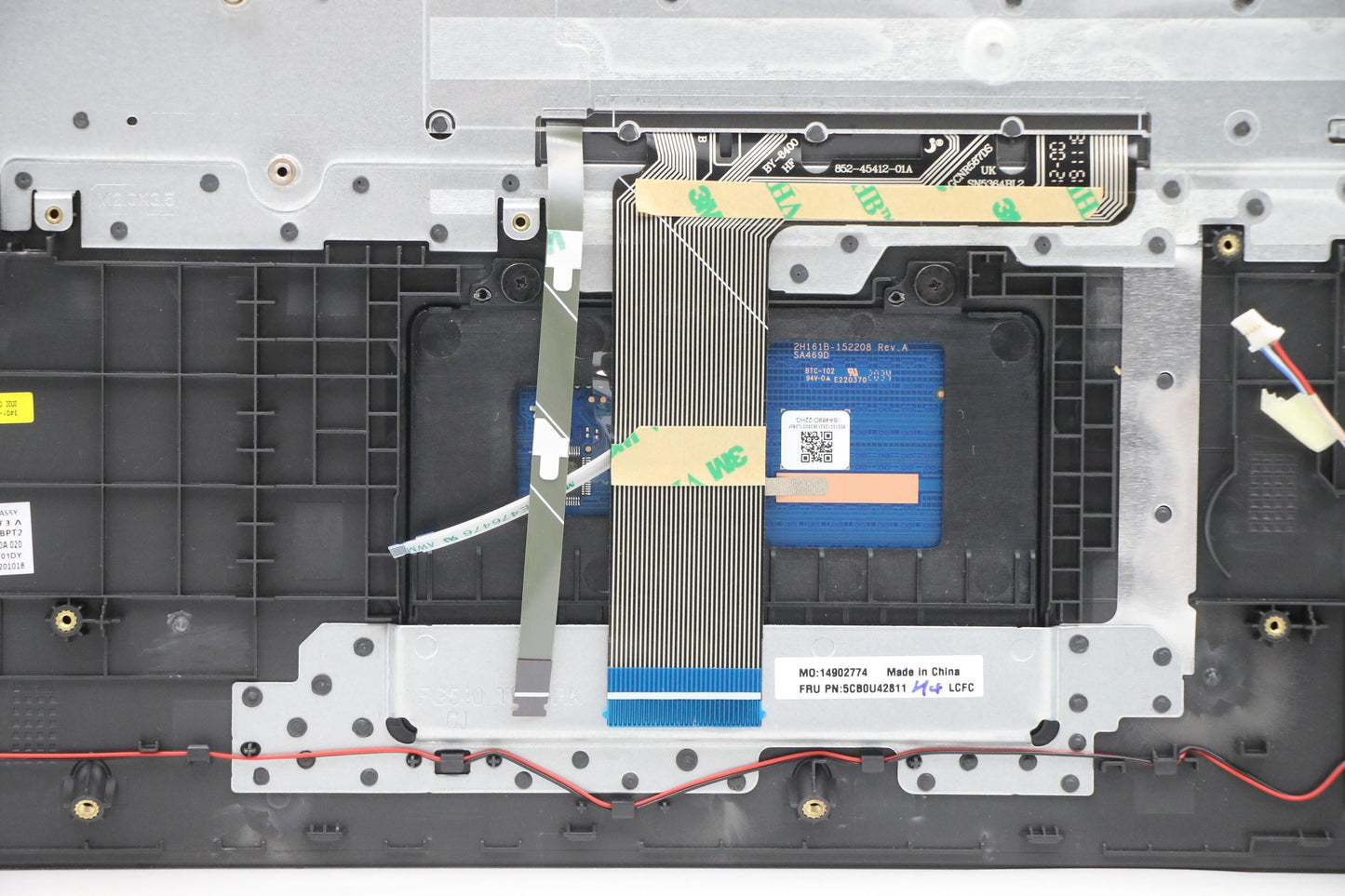 Lenovo Log Up Assy W/Kb Nfp Blue Bl_I - 5CB0U42811