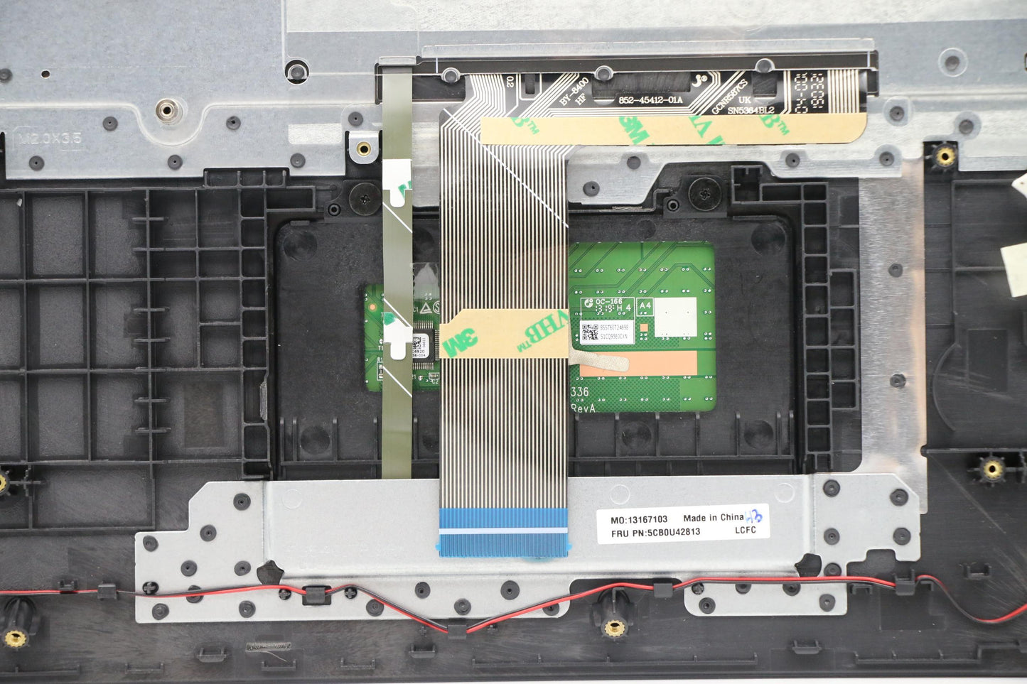Lenovo Log Up Assy W/Kb Nfp Blue Bl_H - 5CB0U42813