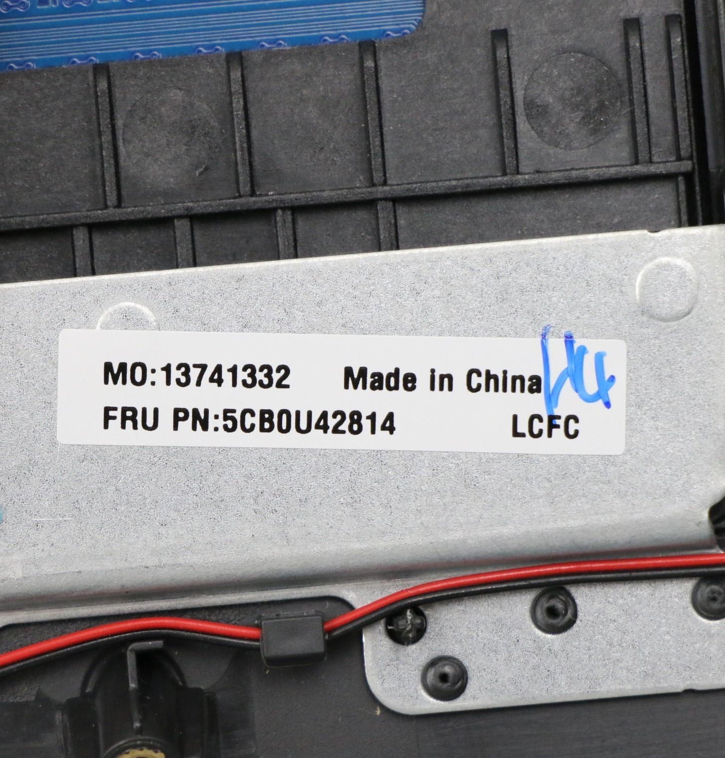 Lenovo Log Up Assy W/Kb Nfp Blue Bl_H - 5CB0U42814