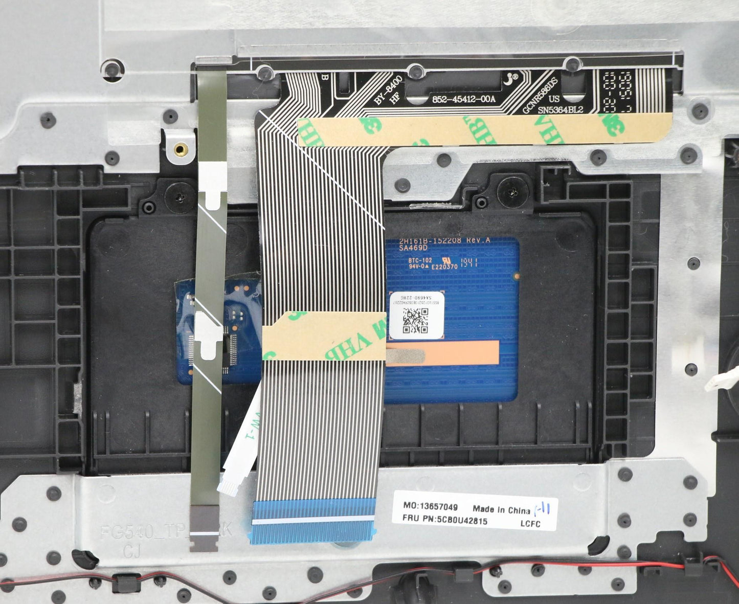 Lenovo Log Up Assy W/Kb Nfp Blue Bl_G - 5CB0U42815