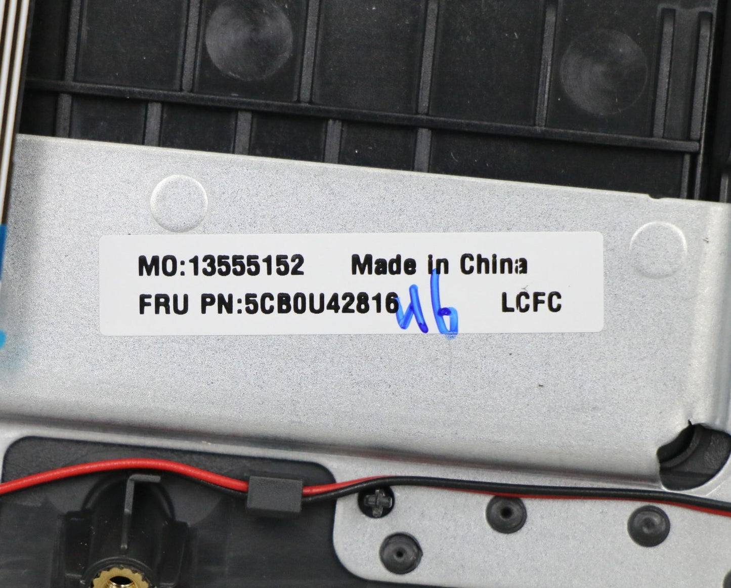 Lenovo Log Up Assy W/Kb Nfp Blue Bl_G - 5CB0U42816