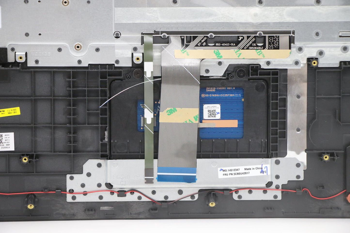 Lenovo Log Up Assy W/Kb Nfp Blue Bl_C - 5CB0U42817