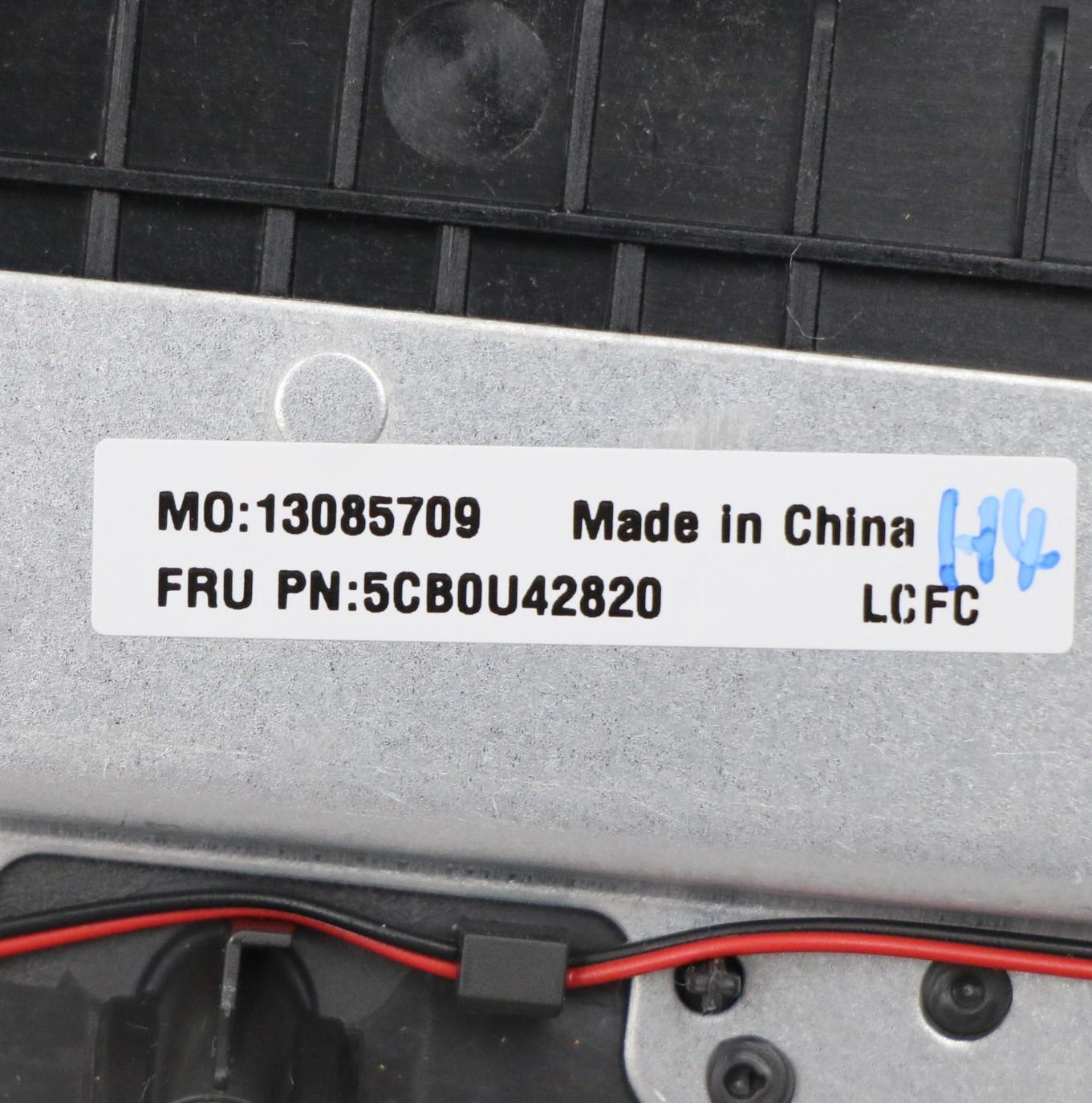 Lenovo Log Up Assy W/Kb Nfp Blue Bl_R - 5CB0U42820