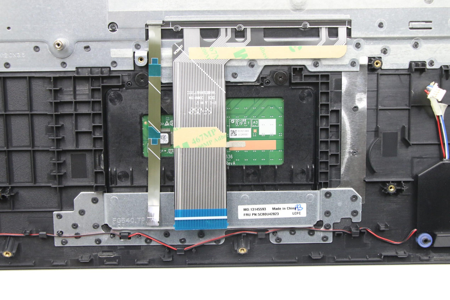Lenovo Log Up Assy W/Kb Nfp Blue Bl_S - 5CB0U42823