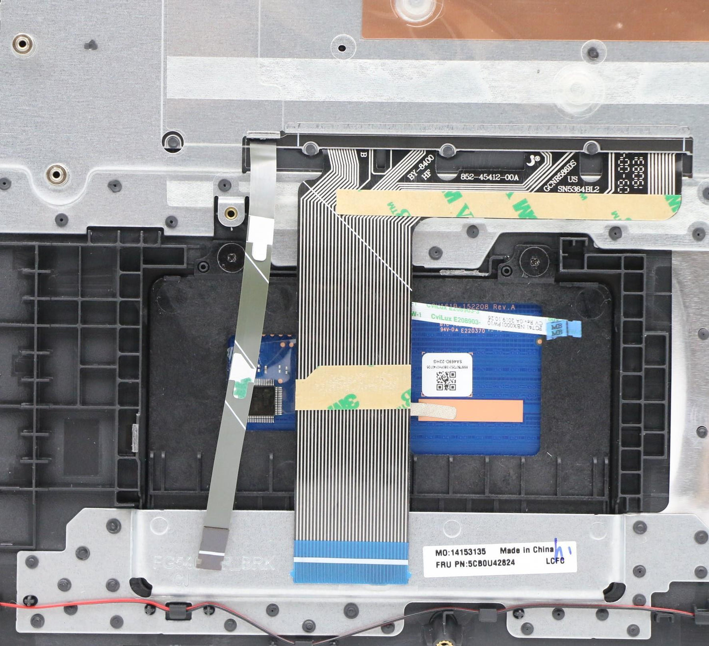 Lenovo Log Up Assy W/Kb Nfp Blue Bl_C - 5CB0U42824