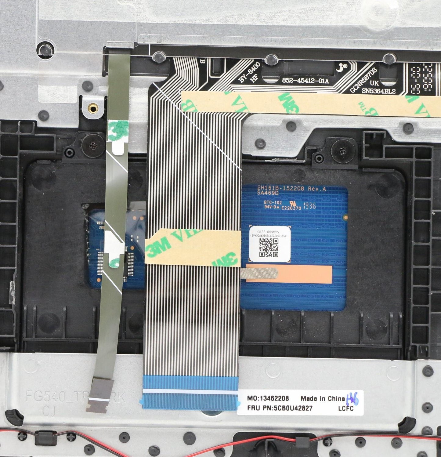 Lenovo Log Up Assy W/Kb Nfp Blue Bl_U - 5CB0U42827