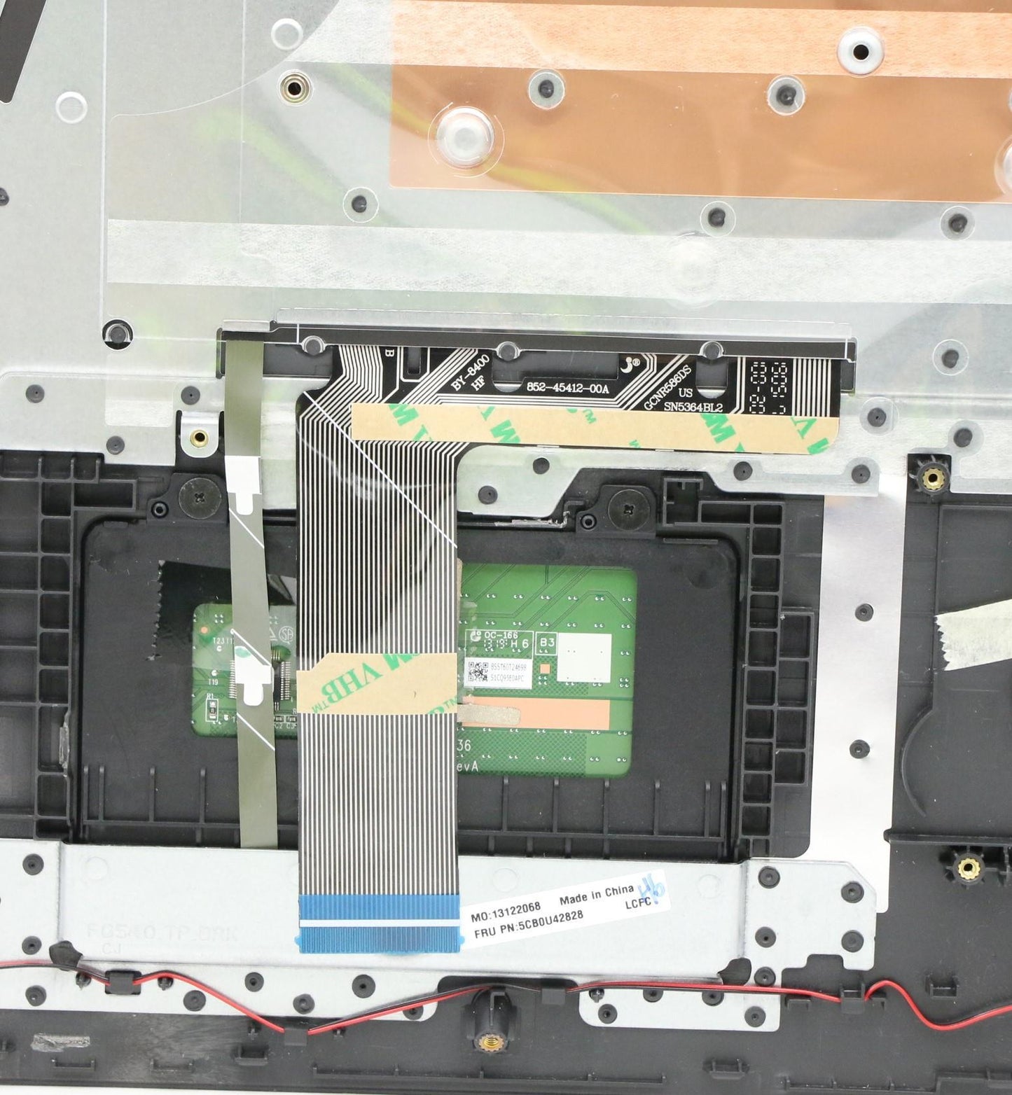 Lenovo Log Up Assy W/Kb Nfp Blue Bl_I - 5CB0U42828
