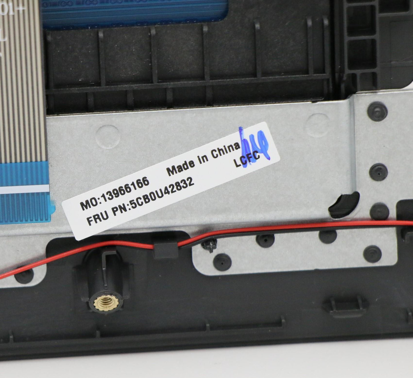 Lenovo Log Up Assy W/Kb Nfp Blue Bl_B - 5CB0U42832