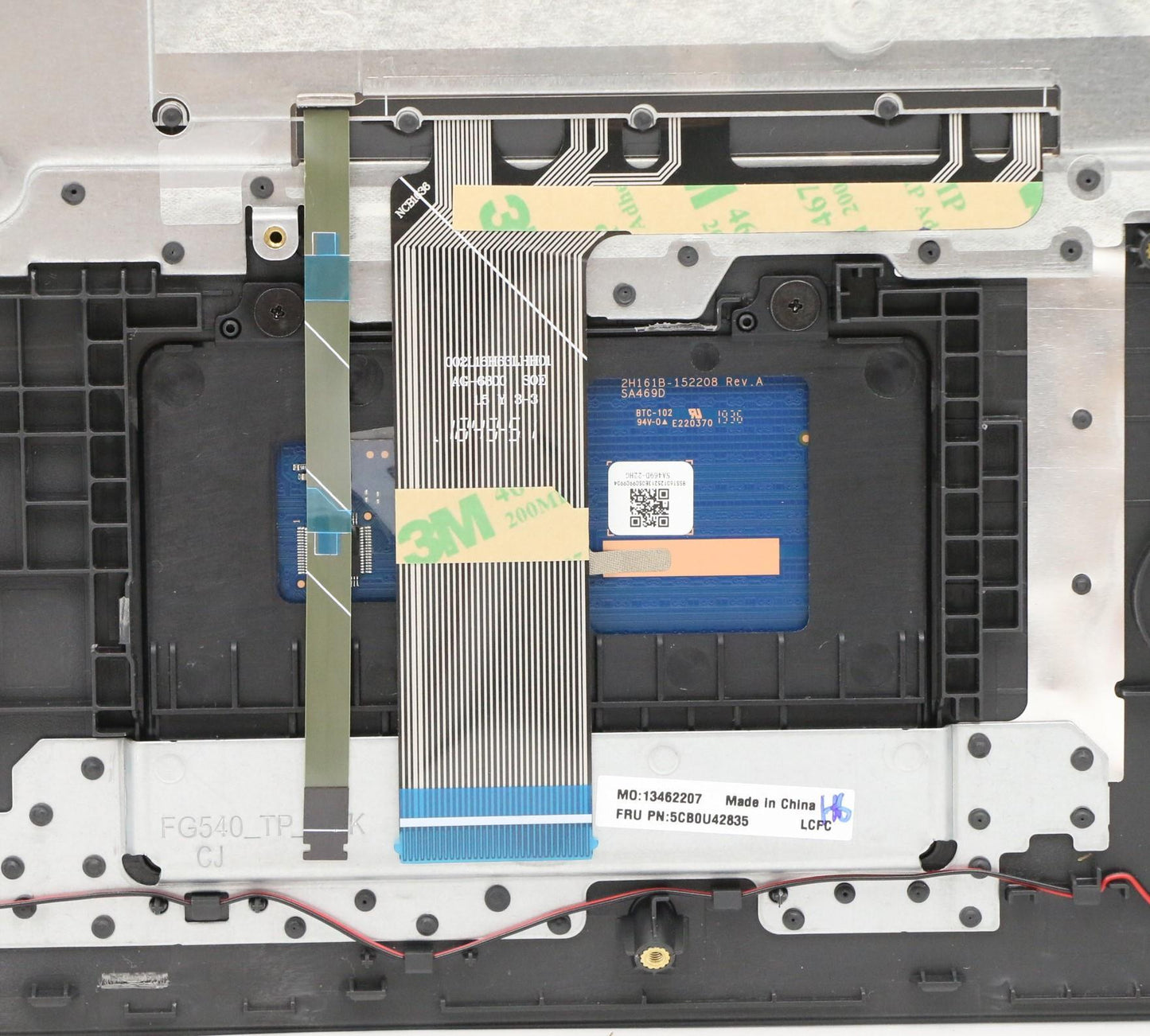 Lenovo Log Up Assy W/Kb Nfp Blue Bl_U - 5CB0U42835