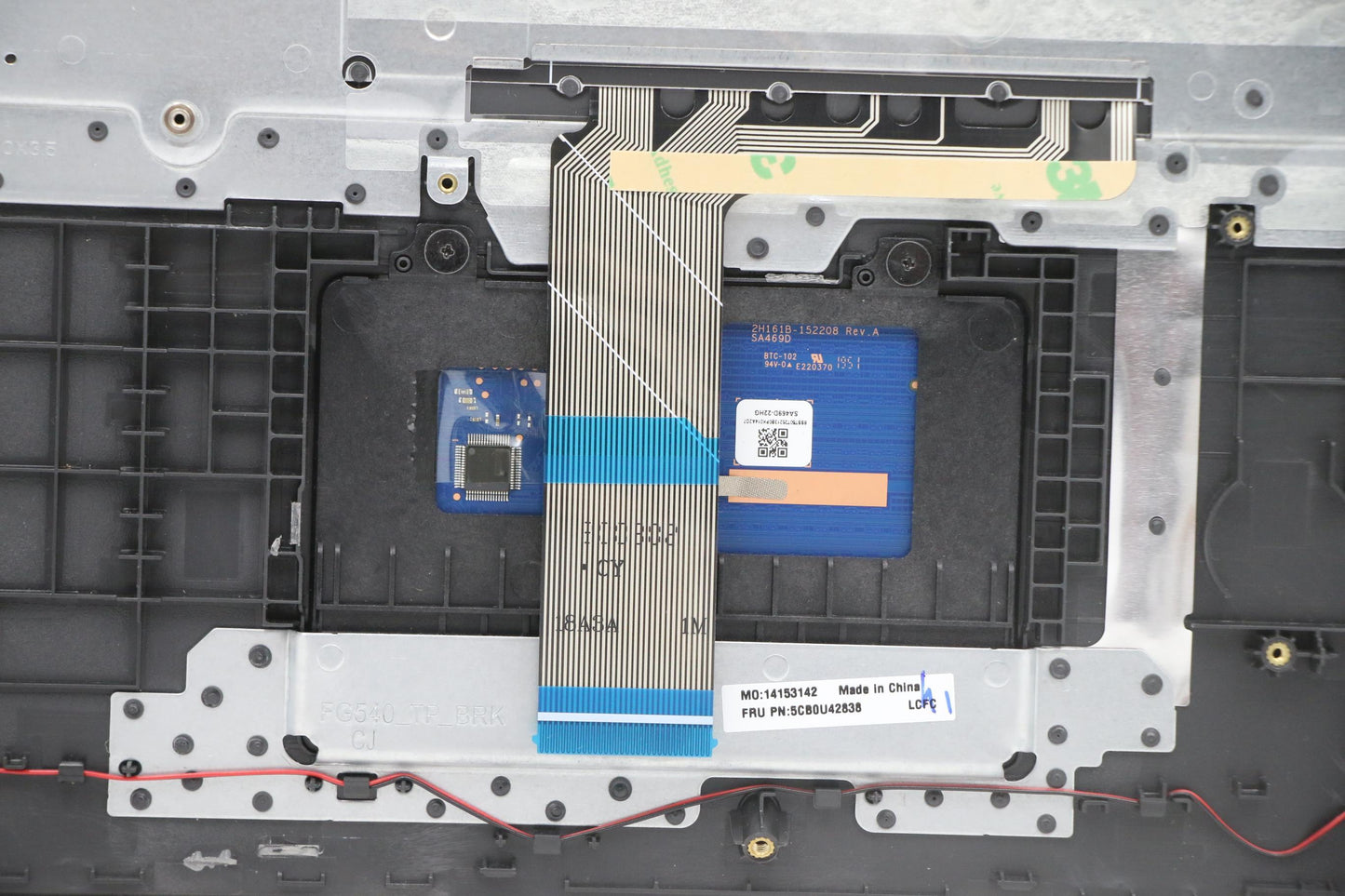 Lenovo Log Up Assy W/Kb Nfp Iron_Gray - 5CB0U42838