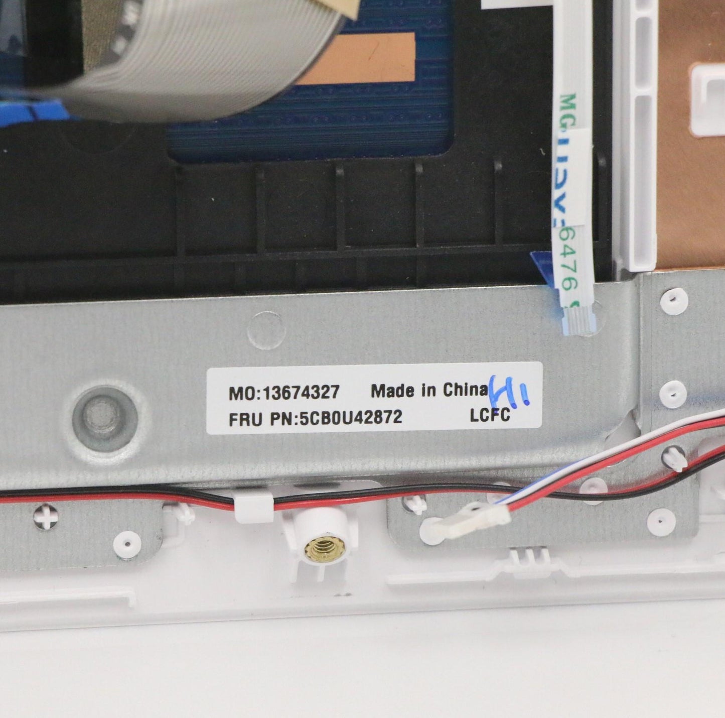 Lenovo Fg540 Log Up Assy Wh_Hg - 5CB0U42872