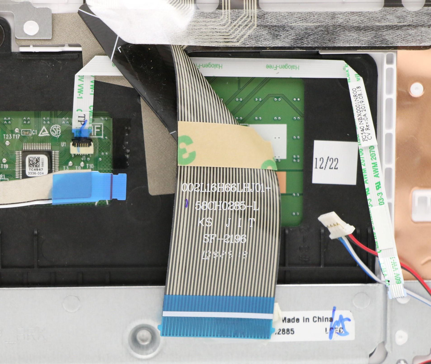 Lenovo Fg540 Log Up Assy Wh_Tr - 5CB0U42885