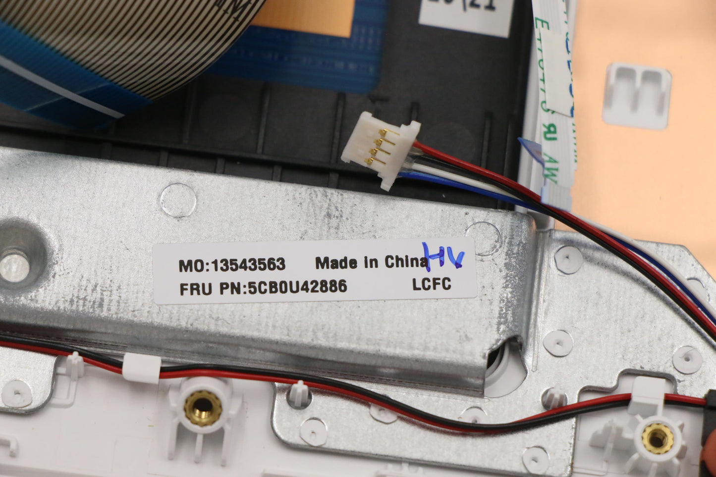 Lenovo Fg540 Log Up Assy Wh_Uk - 5CB0U42886