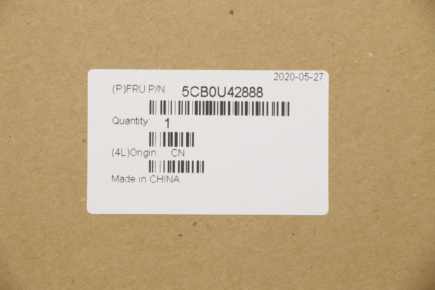 Lenovo Fg540 Log Up Assy Wh_Us - 5CB0U42888