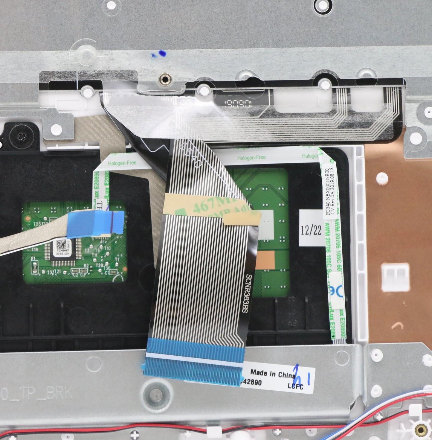 Lenovo Fg540 Log Up Assy Wh_Bu - 5CB0U42890