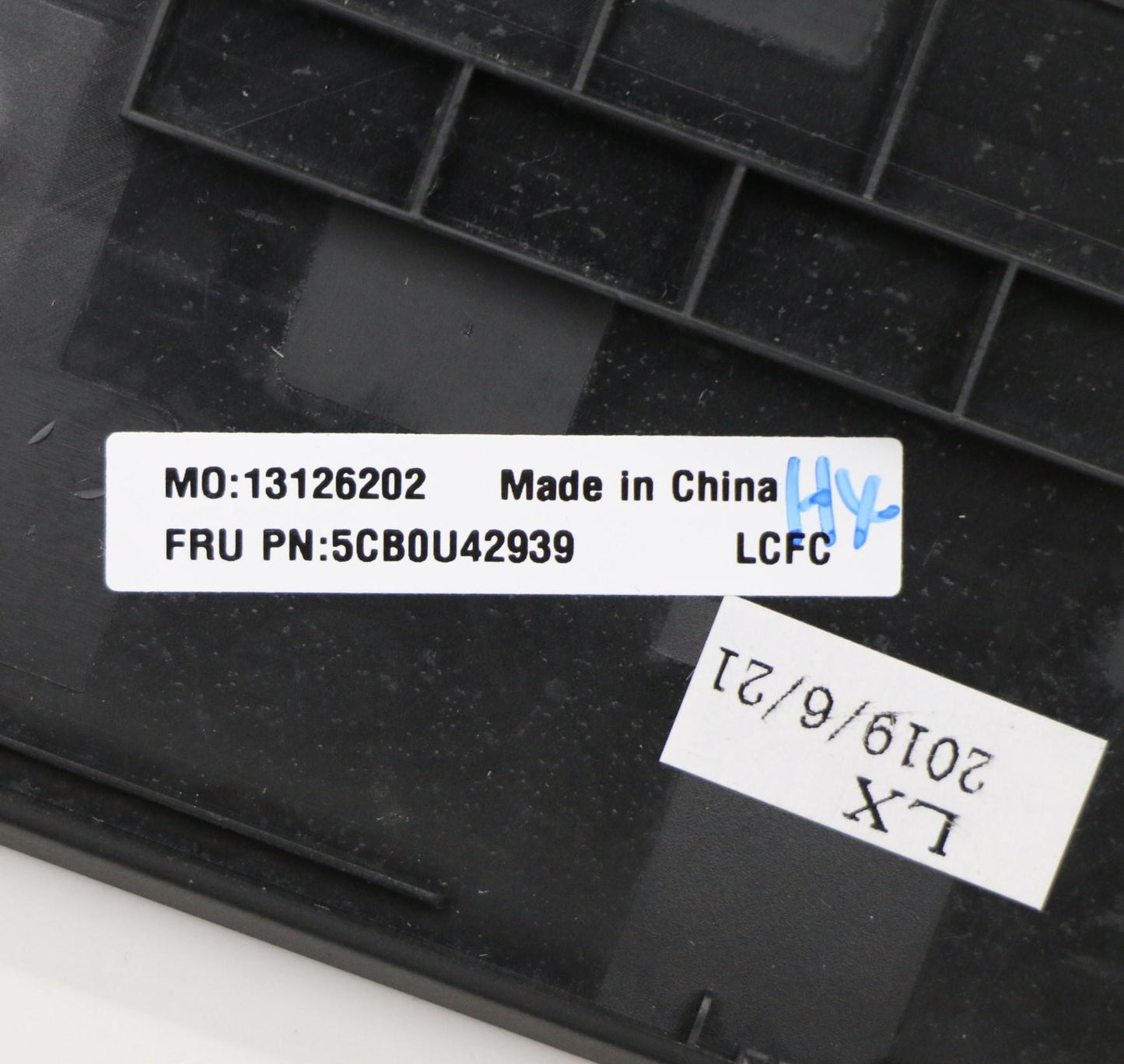 Lenovo Log Up Assy Black W/Kb White N - 5CB0U42939