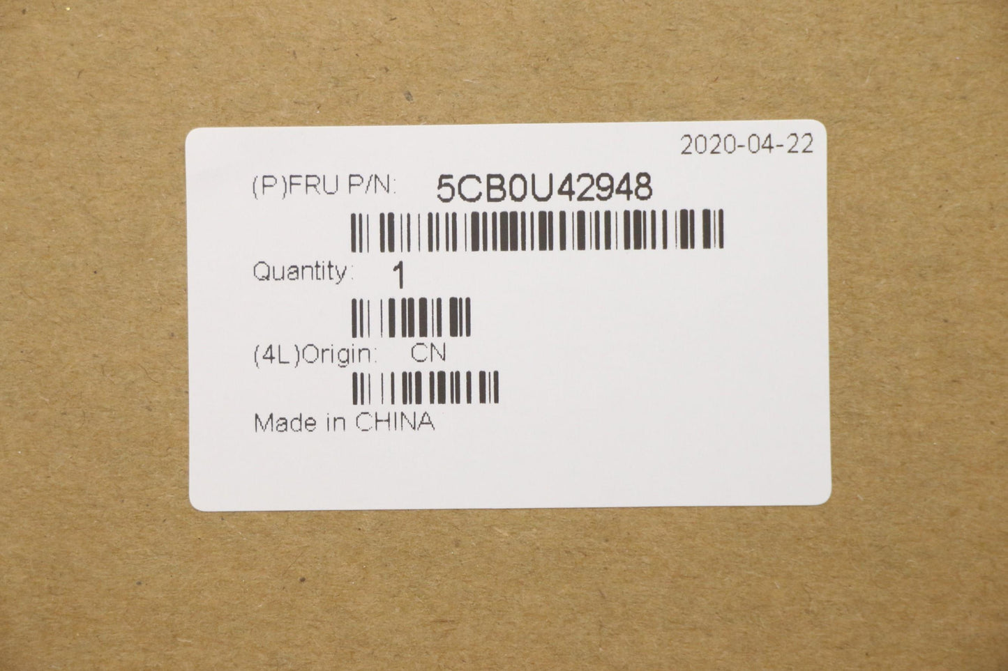 Lenovo Log Up Assy Black W/Kb White N - 5CB0U42948