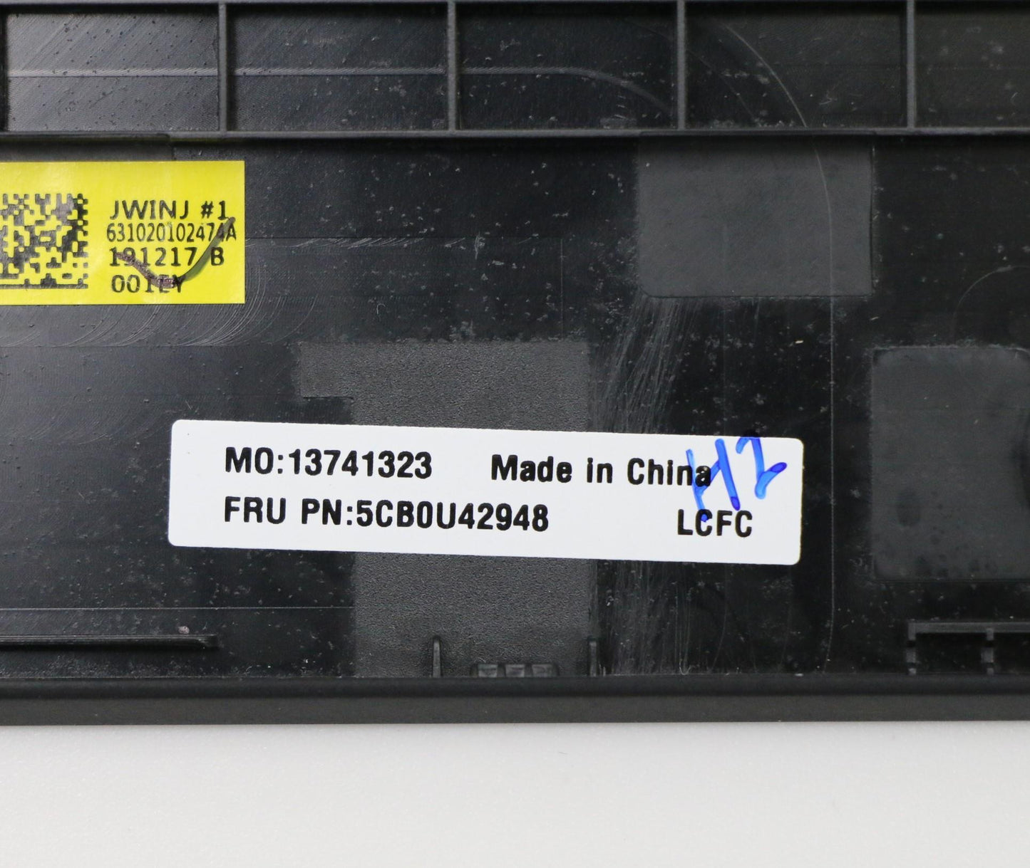Lenovo Log Up Assy Black W/Kb White N - 5CB0U42948