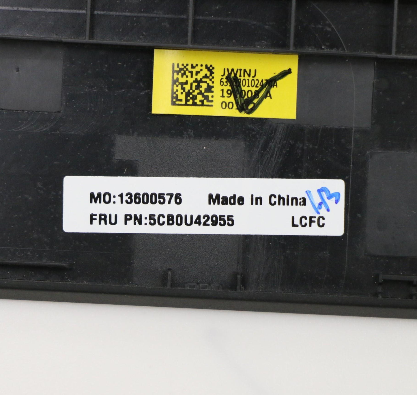 Lenovo Log Up Assy Black W/Kb White N - 5CB0U42955