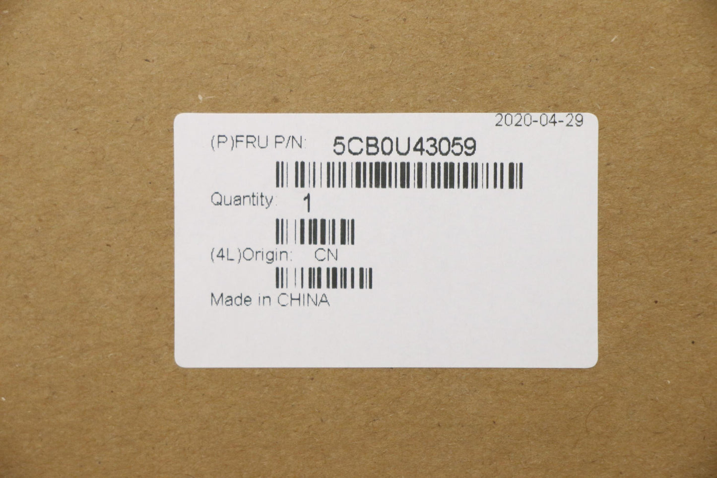 Lenovo Upper Case Asm_B Fpbl_Ml W/Kb - 5CB0U43059