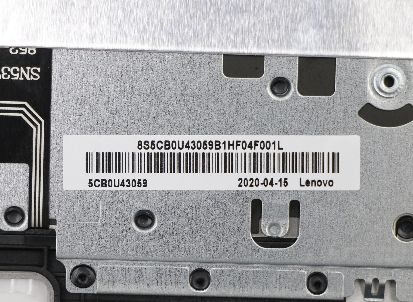 Lenovo Upper Case Asm_B Fpbl_Ml W/Kb - 5CB0U43059