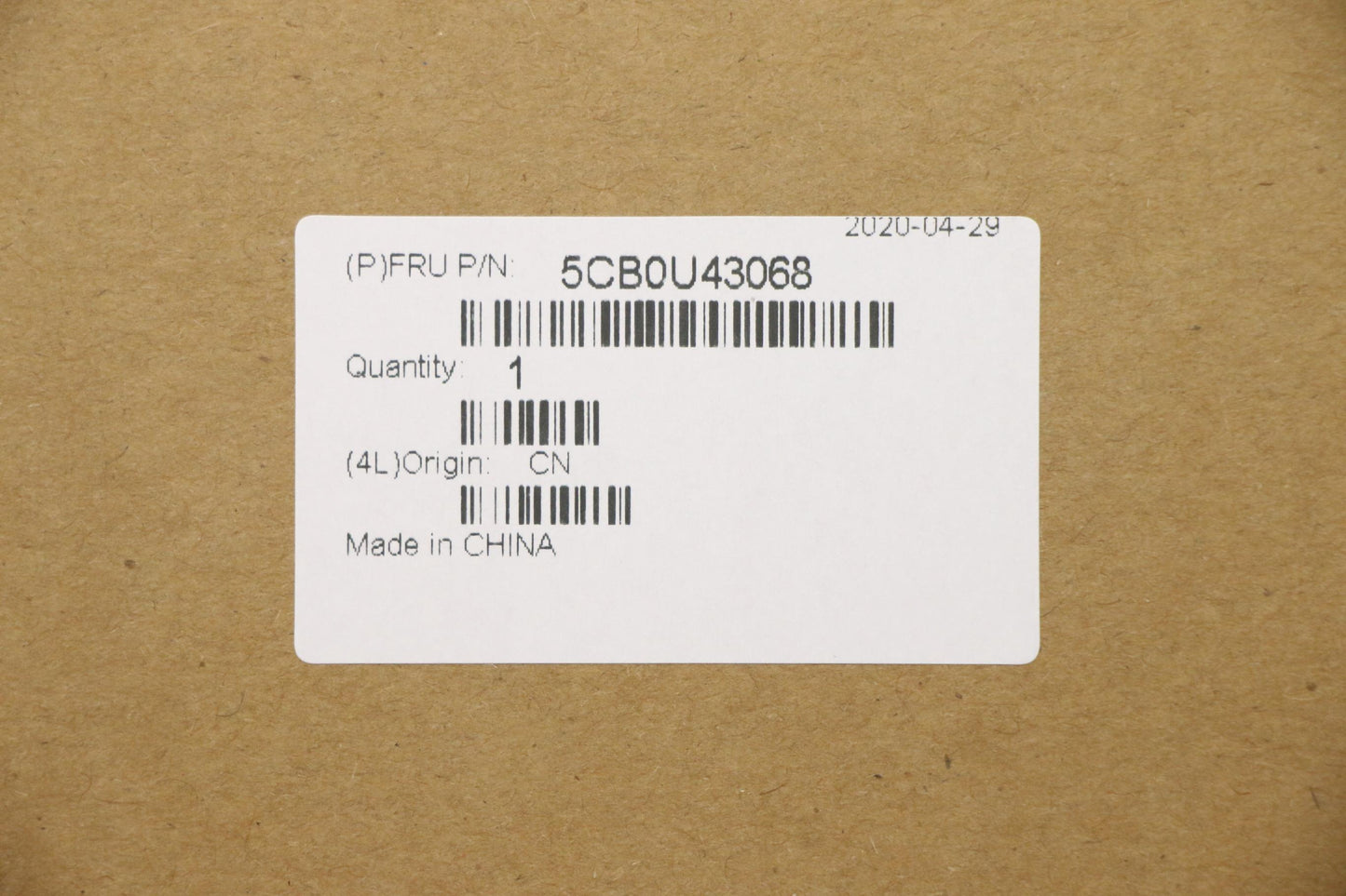 Lenovo Upper Case Asm_B Fpblw/Kb Cf-E - 5CB0U43068