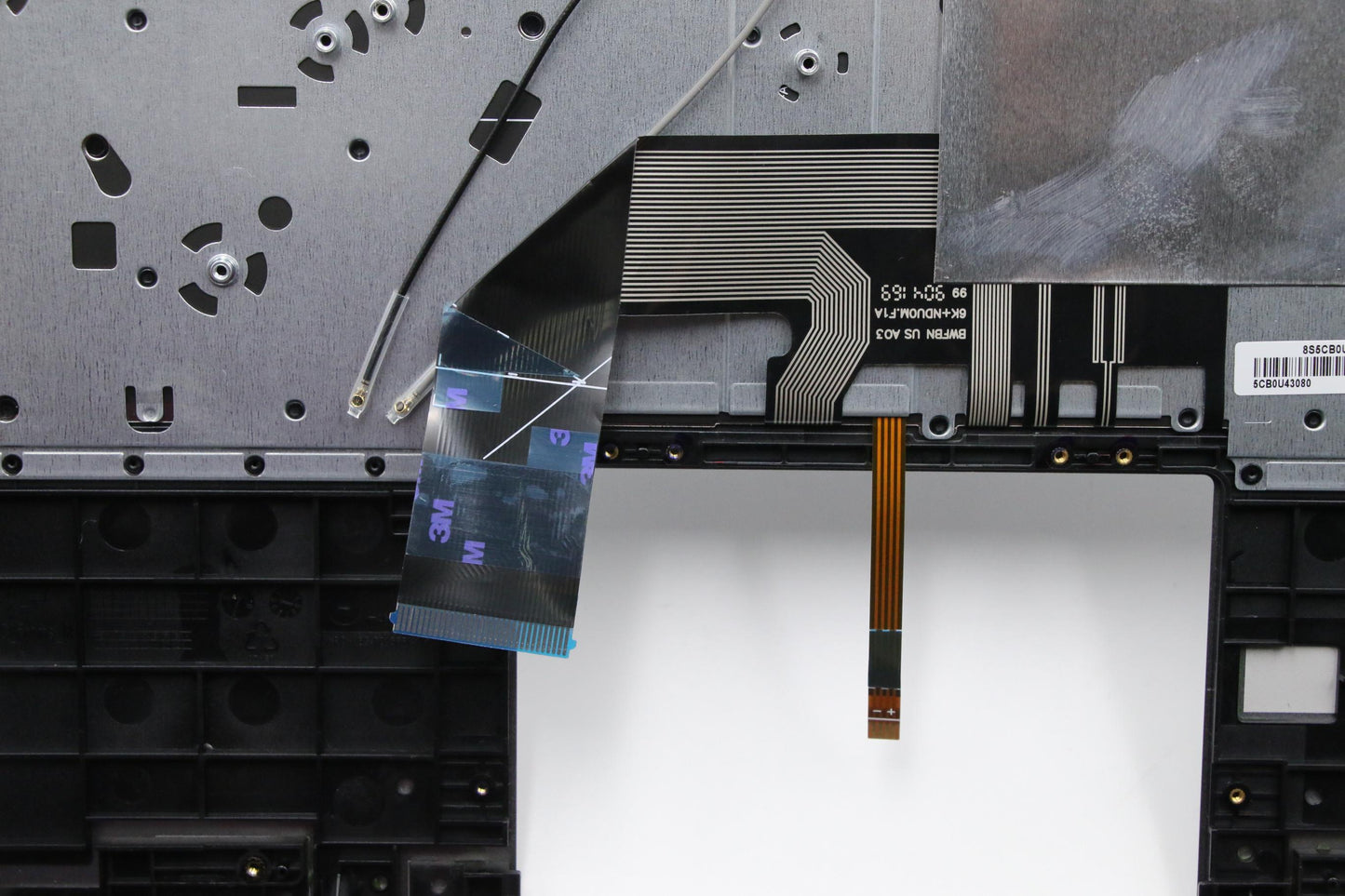 Lenovo Upper Case Asm_B Fpbl_Ml W/Kb - 5CB0U43080