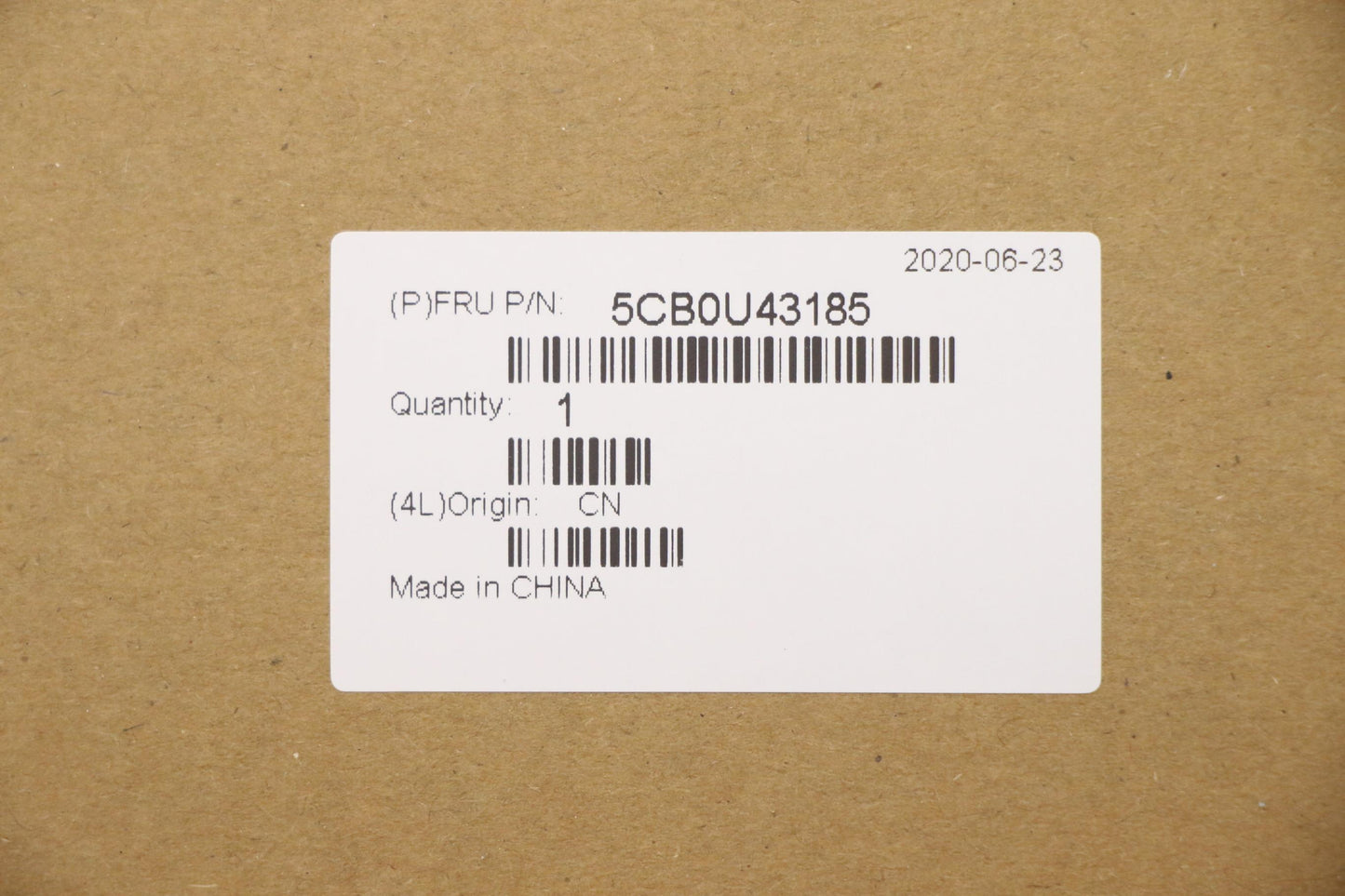 Lenovo Upper Caseasm_B Fp_Bl W/Kbbl I - 5CB0U43185