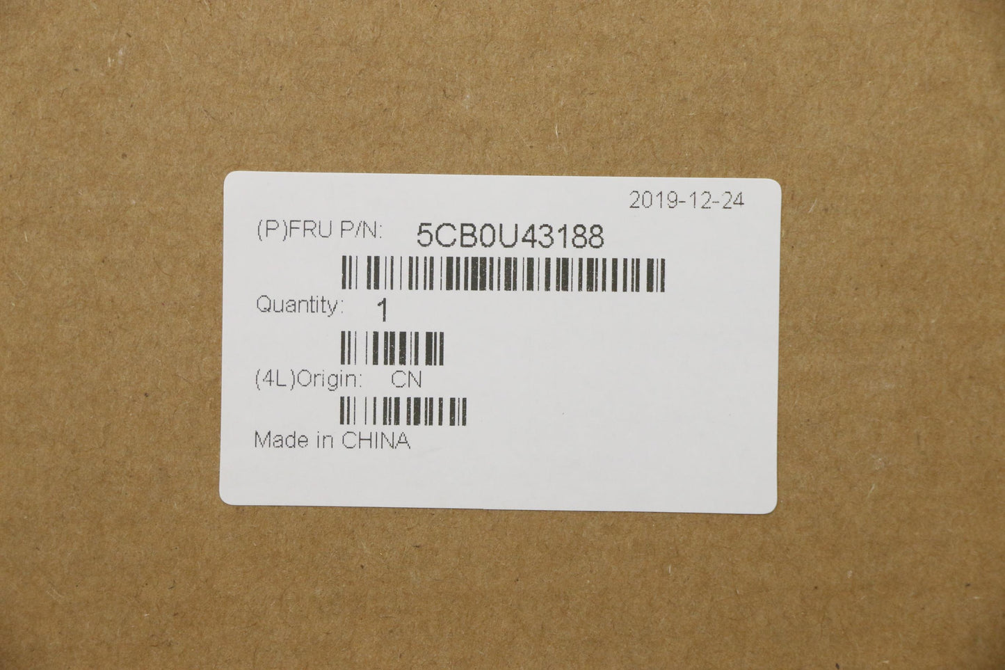 Lenovo Upper Caseasm_B Fp_Bl W/Kb Bl - 5CB0U43188