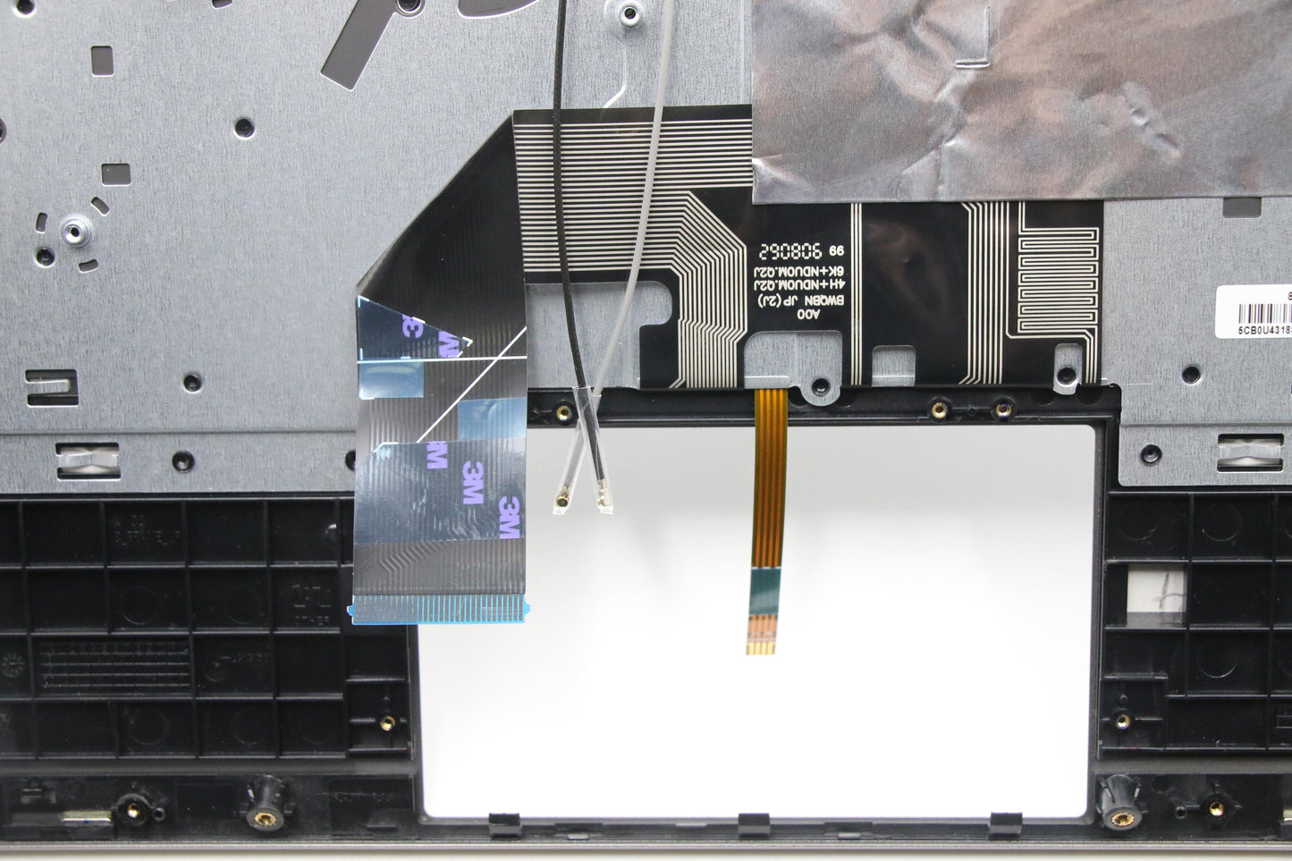 Lenovo Upper Caseasm_B Fp_Bl W/Kb Bl - 5CB0U43188