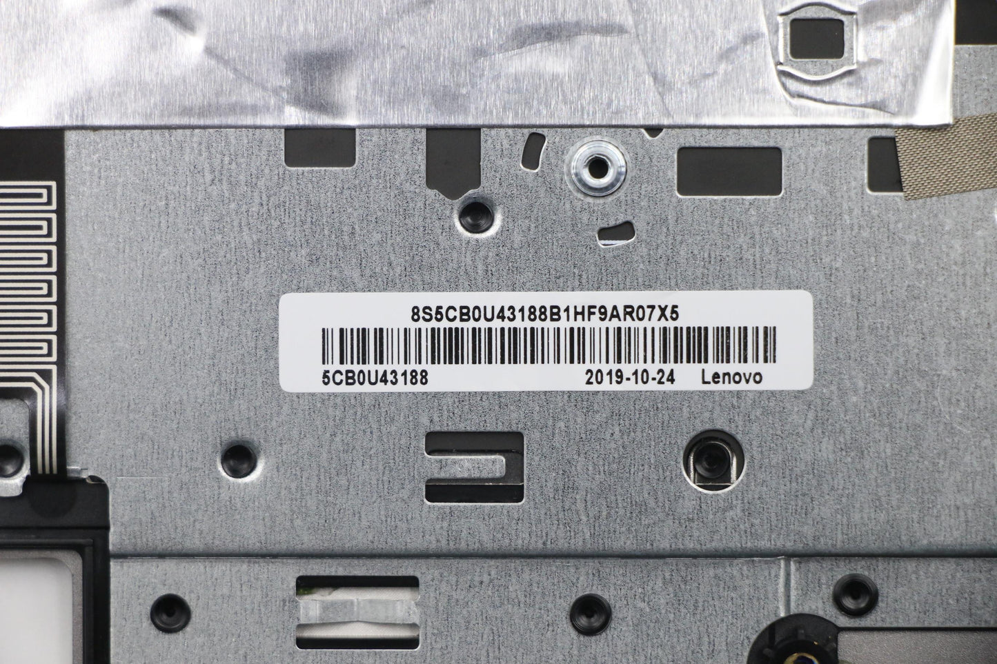 Lenovo Upper Caseasm_B Fp_Bl W/Kb Bl - 5CB0U43188